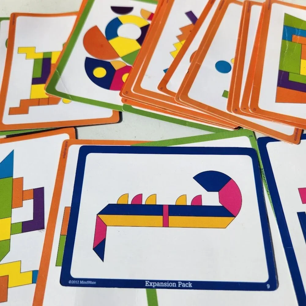 Mindware Imagination Magnets Imaginets Wood Geoform Wooden Magnetic Blocks and M